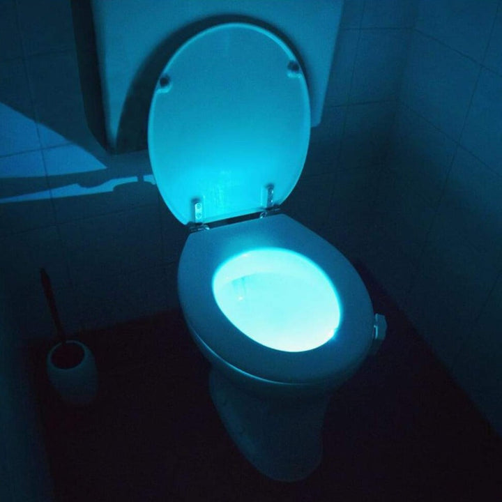 Bevægelsesaktiveret Toilet Natlys - GlowBowl