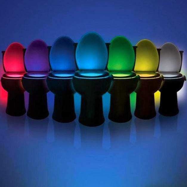 Bevægelsesaktiveret Toilet Natlys - GlowBowl