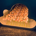 Tulip Cloud LED Spejl – Magisk Lys & Dekorativt Design |
