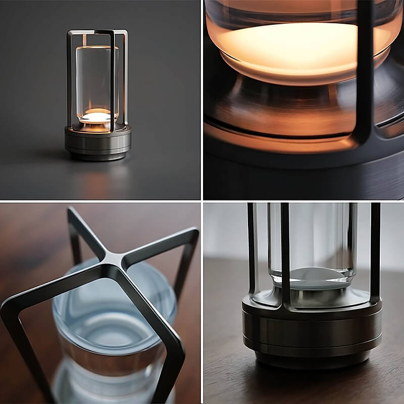 Luksus &amp; Elegant Trådløs Bordlampe | AuraLux