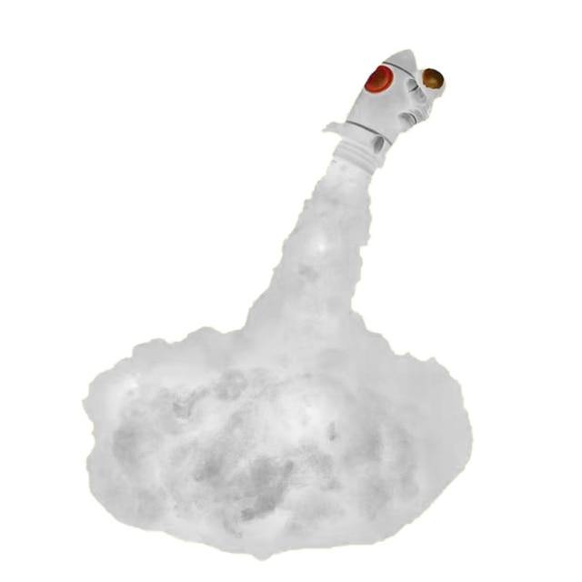 Astronaut farverig Skyer Nattelys