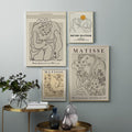 Henri Matisse Picasso Abstrakt Lærred