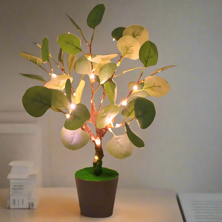 BranchGlow - LED Natlampe med Festlige Grene