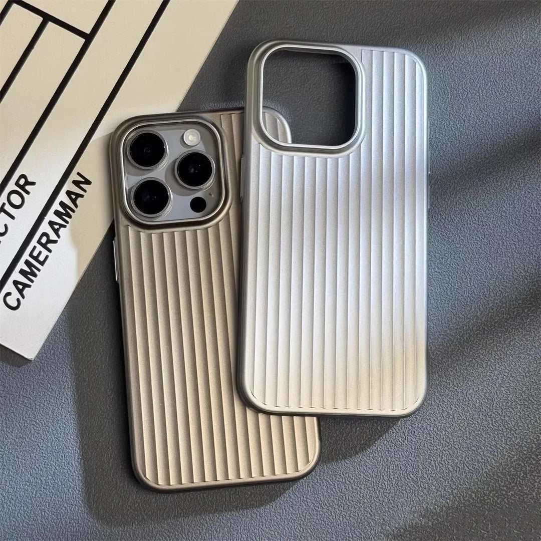 Telefoncover Slim Stødabsorberende Ribbet Mat