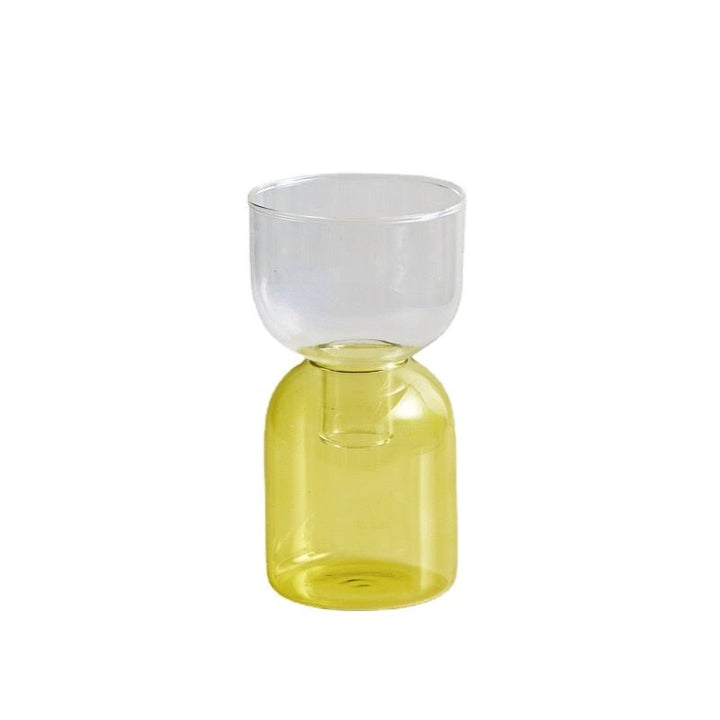 To-delt Mini Bud Vase Terrarium Sæt
