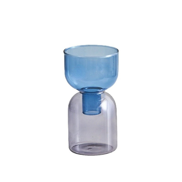 To-delt Mini Bud Vase Terrarium Sæt