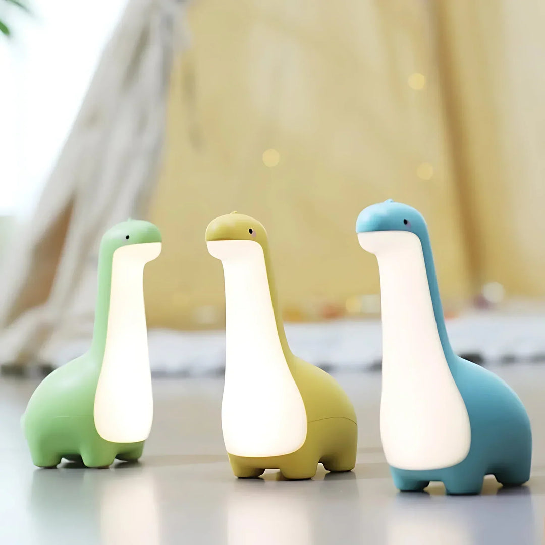 LED Dinosaur Natlampe til Børn – Blød Belysning til Beroligende Nætter