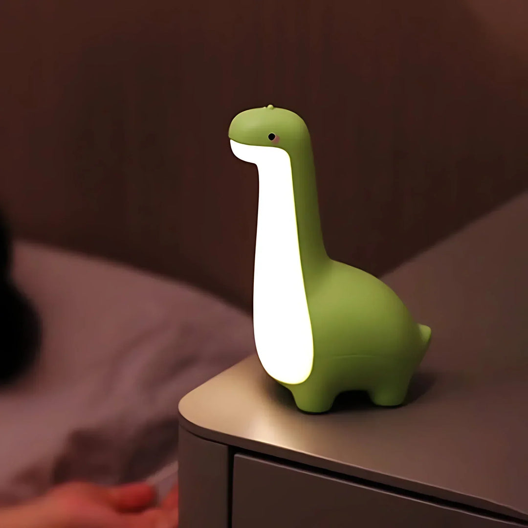 LED Dinosaur Natlampe til Børn – Blød Belysning til Beroligende Nætter