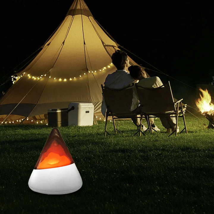 Trådløs LED Isbjerg Natlampe - IceGlow