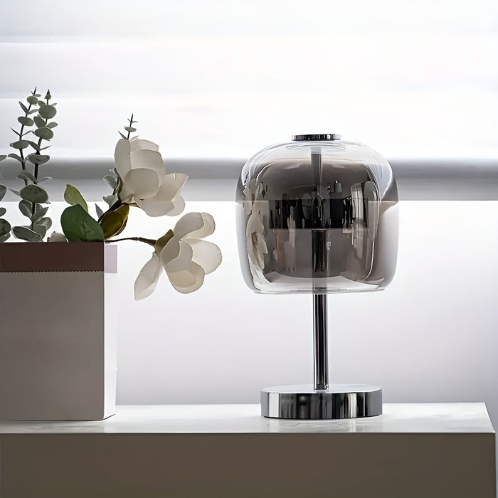 Moderne Glas Elektroplateret Ambient Light Lampe